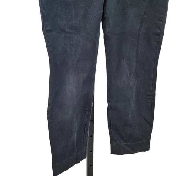 Everlane Womens Pull On Elasticzed Waist Pants Black  Size 8 - Picture 3 of 9